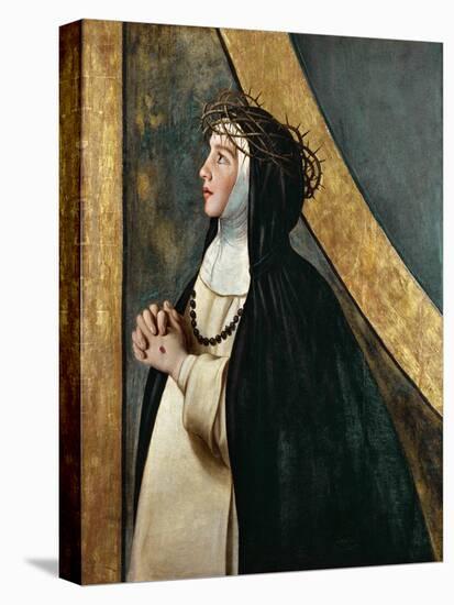 Saint Catherine of Siena, 1612-1614-Juan Bautista Mayno-Stretched Canvas