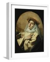 Saint Catherine of Siena, Around 1746-Giovanni Battista Tiepolo-Framed Giclee Print