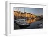 Saint Catherine Quay in the Vieux Bassin at Sunrise, Honfleur, Normandy, France, Europe-Stuart Black-Framed Photographic Print