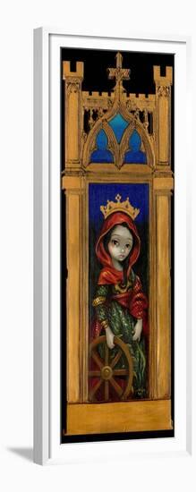 Saint Catherine-Jasmine Becket-Griffith-Framed Art Print