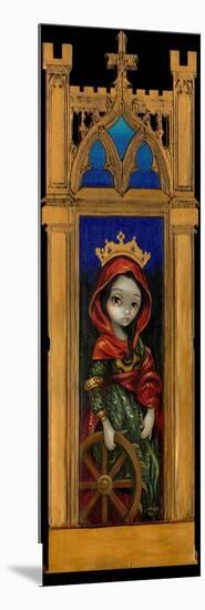 Saint Catherine-Jasmine Becket-Griffith-Mounted Art Print
