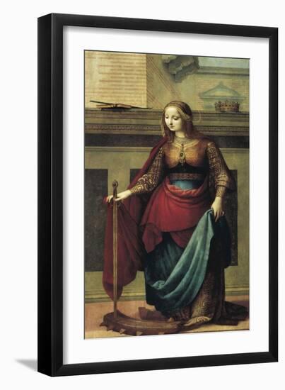 Saint Catherine-Fernando Yanez de la Almedina-Framed Art Print