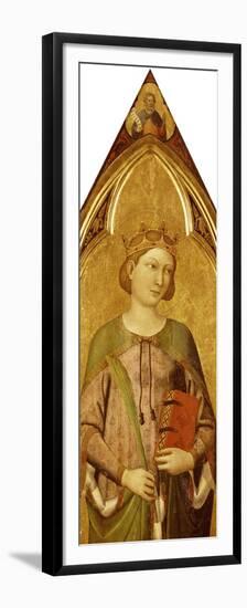 Saint Catherine-Jacopo Del Casentino-Framed Premium Giclee Print
