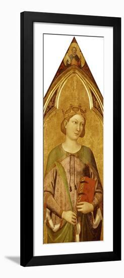 Saint Catherine-Jacopo Del Casentino-Framed Giclee Print