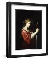 Saint Catherine-Bartolomeo Bassante-Framed Premium Giclee Print