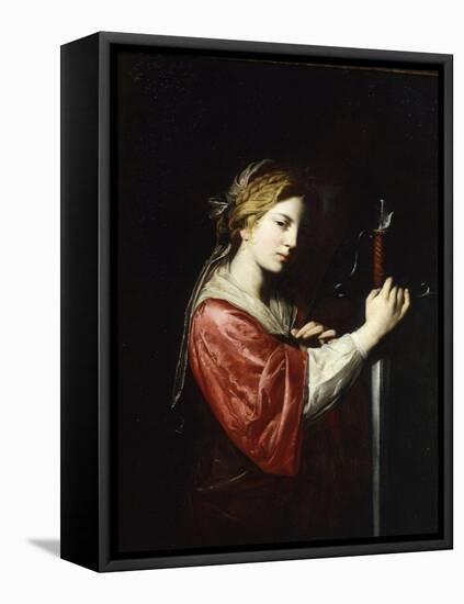 Saint Catherine-Bartolomeo Bassante-Framed Stretched Canvas