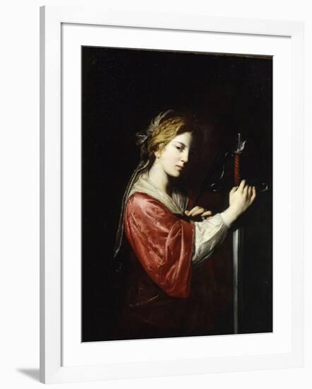 Saint Catherine-Bartolomeo Bassante-Framed Giclee Print