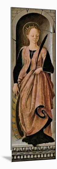 Saint Catherine-Francesco del Cossa-Mounted Premium Giclee Print