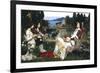 Saint Cecelia-John William Waterhouse-Framed Premium Giclee Print