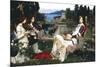 Saint Cecelia-John William Waterhouse-Mounted Premium Giclee Print