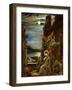 Saint Cecile, The Angels Announcing Her Coming Martyrdom-Gustave Moreau-Framed Giclee Print