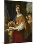 Saint Cecilia, 1620-1625-Pietro da Cortona-Mounted Giclee Print