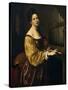 Saint Cecilia,16th Century-Antiveduto Grammatica-Stretched Canvas