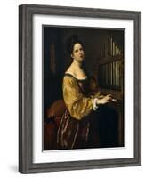 Saint Cecilia,16th Century-Antiveduto Grammatica-Framed Giclee Print