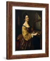 Saint Cecilia,16th Century-Antiveduto Grammatica-Framed Giclee Print