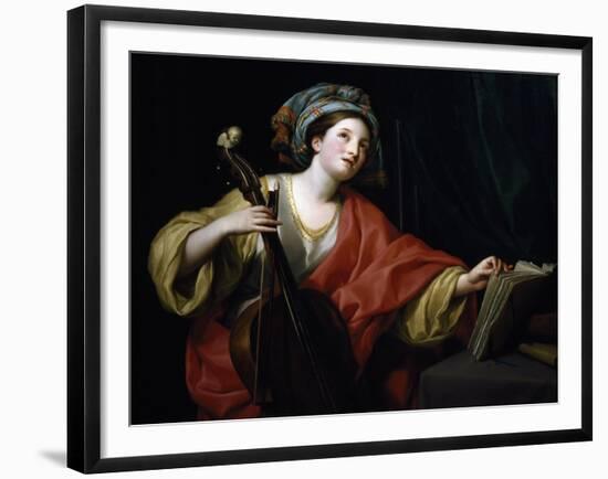 Saint Cecilia, 1760-1761-Anton Sminck Van Pitloo-Framed Giclee Print