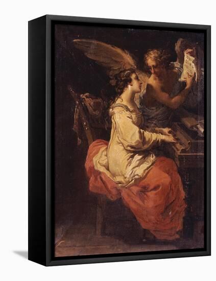 Saint Cecilia, 1791-Gaetano Gandolfi-Framed Stretched Canvas