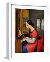 Saint Cecilia, 1823-Anton Josef Dräger-Framed Giclee Print