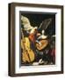 Saint Cecilia and Angel-Carlo Saraceni-Framed Giclee Print
