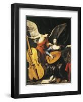 Saint Cecilia and Angel-Carlo Saraceni-Framed Giclee Print