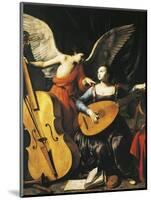 Saint Cecilia and Angel-Carlo Saraceni-Mounted Giclee Print
