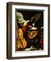 Saint Cecilia and the Angel, 1600-Carlo Saraceni-Framed Giclee Print