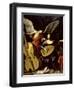 Saint Cecilia and the Angel-Carlo Saraceni-Framed Giclee Print