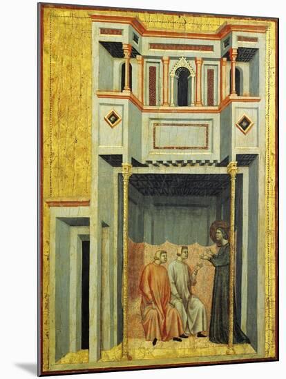 Saint Cecilia and Valerian Converting Tiburcio-null-Mounted Giclee Print