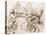 Saint Cecilia at the Organ, 1620-1629-Daniele Crespi-Stretched Canvas