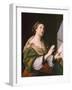 Saint Cecilia, Between 1640 and 1650-Sassoferrato-Framed Giclee Print