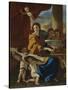 Saint Cecilia, C. 1635-Nicolas Poussin-Stretched Canvas