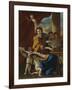 Saint Cecilia, C. 1635-Nicolas Poussin-Framed Giclee Print