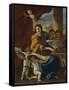 Saint Cecilia, C. 1635-Nicolas Poussin-Framed Stretched Canvas