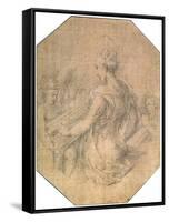 'Saint Cecilia', c1527-1530-null-Framed Stretched Canvas