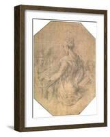 'Saint Cecilia', c1527-1530-null-Framed Giclee Print