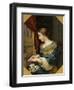 Saint Cecilia Playing the Organ-Carlo Dolci-Framed Giclee Print