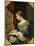 Saint Cecilia Playing the Organ-Carlo Dolci-Mounted Giclee Print