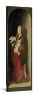 Saint Cecilia, Right Wing of a Triptych-Master of the Brunswick Diptych-Stretched Canvas