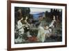 Saint Cecilia-John William Waterhouse-Framed Giclee Print