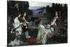 Saint Cecilia-John William Waterhouse-Stretched Canvas