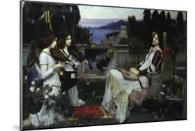 Saint Cecilia-John William Waterhouse-Mounted Giclee Print