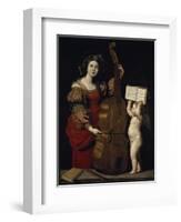 Saint Cecilia-Domenichino-Framed Giclee Print