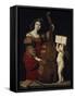 Saint Cecilia-Domenichino-Framed Stretched Canvas