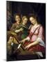 Saint Cecilia-Michel Coxcie-Mounted Art Print