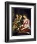 Saint Cecilia-Michel Coxcie-Framed Art Print
