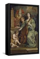 Saint Cecilia-Thomas Willeboirts-Framed Stretched Canvas