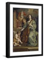 Saint Cecilia-Thomas Willeboirts-Framed Giclee Print