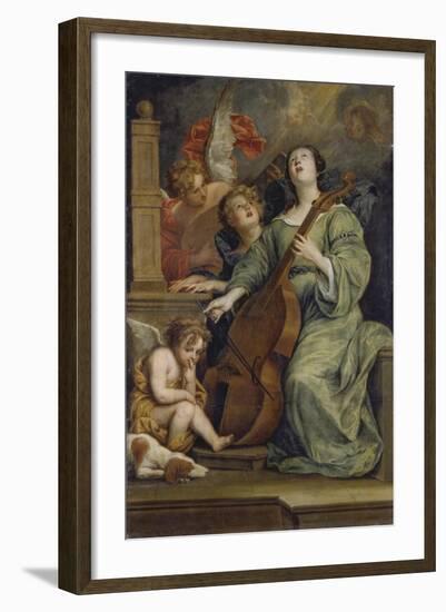 Saint Cecilia-Thomas Willeboirts-Framed Giclee Print