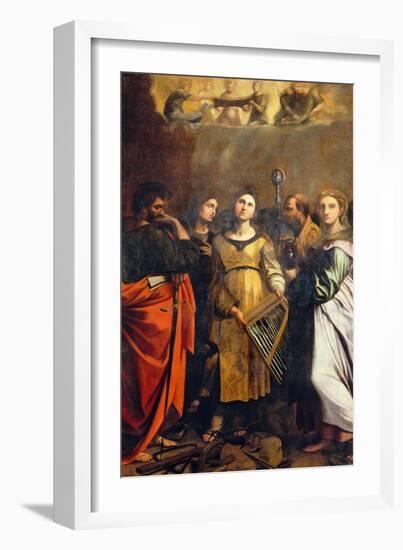 Saint Cecilia-Guido Reni-Framed Giclee Print