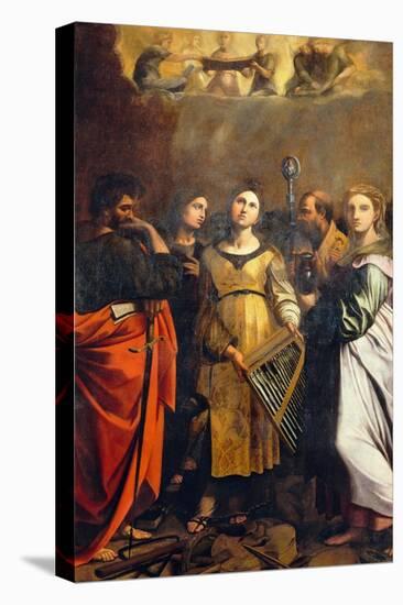 Saint Cecilia-Guido Reni-Stretched Canvas